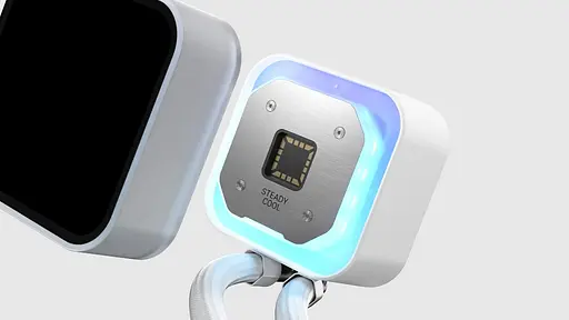 СВО Deepcool LQ360 Ultra ARGB WH (R-LQ360-WHASMC-G-1) - фото 9