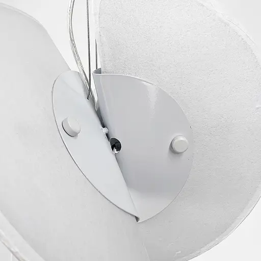 Футуристична люстра у білому корпусі Ø 30 см | Арт. PLP 07-300 | Line F - фото 7