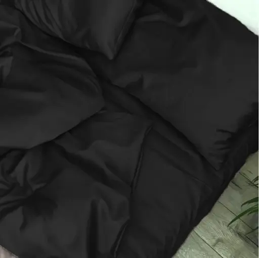 Наволочка MirSon Satin Light Pro 10-006 Black 40х40 см (2200010171730) - фото 1