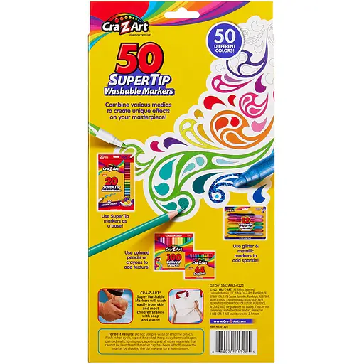 Маркери легкозмивні Cra-Z-Art ароматизовані 50 шт. (01328CRA) - фото 2
