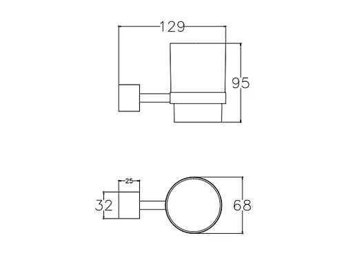 Стакан для зубных щеток ASIGNATURA Delight 75601800 - фото 2