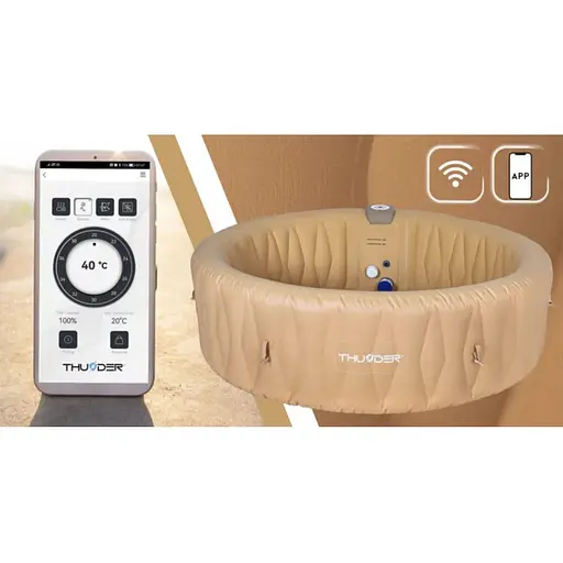 Джакузи-SPA надувное Thunder LATTE 6-местное - фото 7