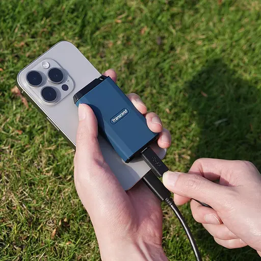 Transcend Портативный SSD 1 ТБ USB 3.2 Gen 2x2 Type-C ESD410C - фото 2