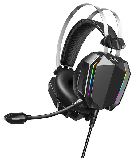 Гарнитура XO GE-07 Static RGB Long mic Gaming USB+Dual 3.5mm (7106523)