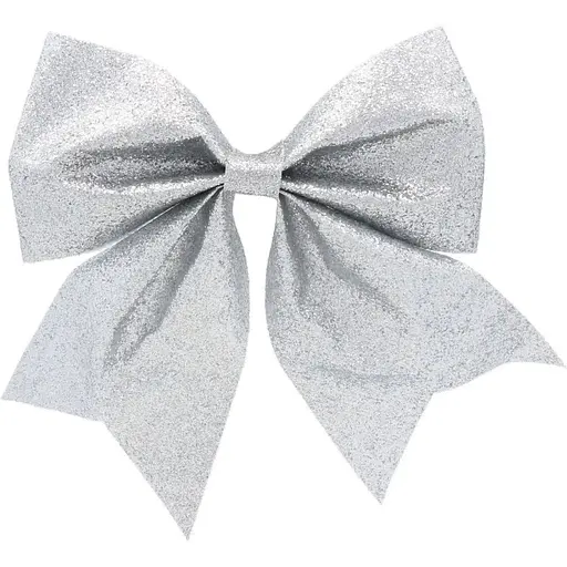 Бант декоративный Chomik текстиль серебряный 3 шт. (GIF3768)