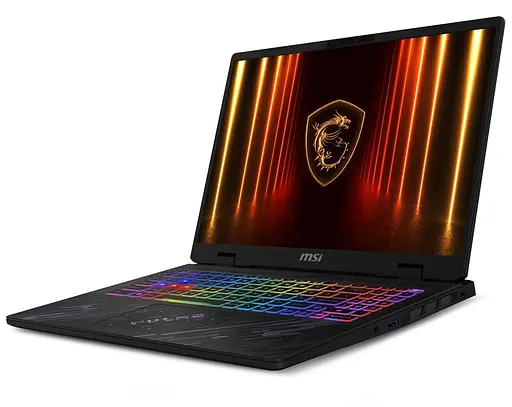 Ноутбук MSI 16 Pulse A16 AI+ C3XWFKG-029XUA 2560x1600 IPS/Ryzen 9 AI HX 370/16GB/1TB/RTX 5060 8GB/DOS/Black (C3XWFKG-029XUA) - фото 2
