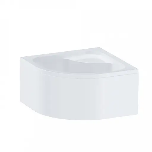 Душевой поддон Am.Pm Gem 90x90x46.4см полукруглый с сифоном белый W90T-401A090W белый - фото 1