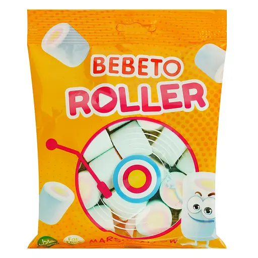 Цукерки-маршмелоу Bebeto Ролер, 60 г