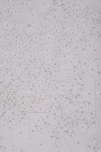 Набір для розпису по номерах "Бузок" 40*50 см, IDEA2-GX47108, ТМ "99IDEAS" - фото 6