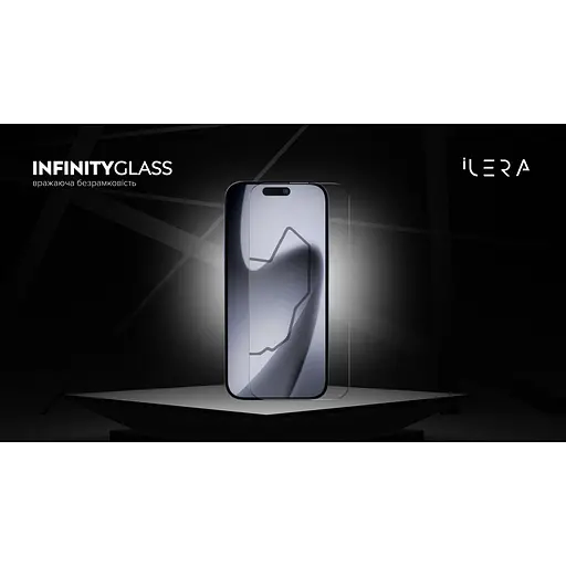 Захисне скло iLera Infinity Glass 2.0 для Apple iPhone 17 Pro (ILin17Pr) [144445] - фото 4