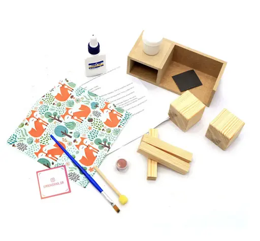 Набір для творчості "Декупаж" (D-001/1) Вічний календар-підставка - фото 3