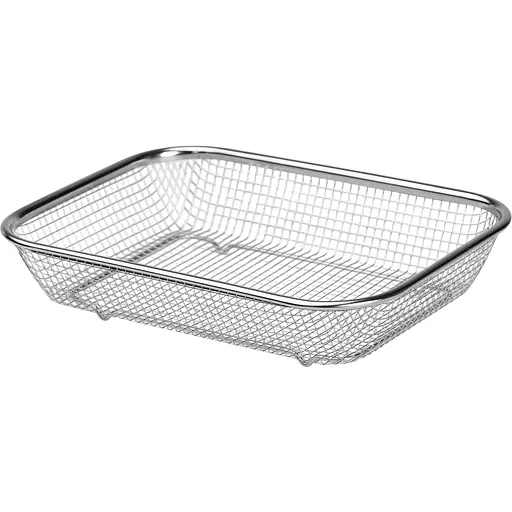 Багатофункціональне сито-кошик Zhongjing HP-19-23-M для миття овочів і фруктів, кухонних аксесуарів 29.5х21.5х6 см - фото 1