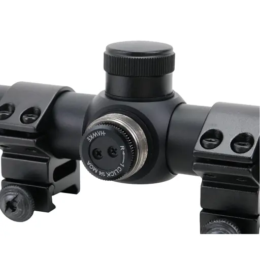 Приціл оптичний Hawke Fast Mount 3-9x40 AO сітка Mil Dot. Кільця на Weaver - фото 6