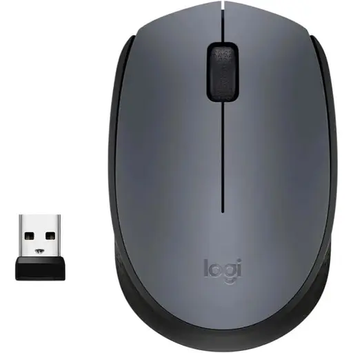 Миша Logitech M170 Wireless Grey/Black