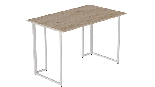 Компьютерный стол Ханна 75x100x60 ДСП белый Дуб Сан-Марино 16мм FRD-103993 - фото 5