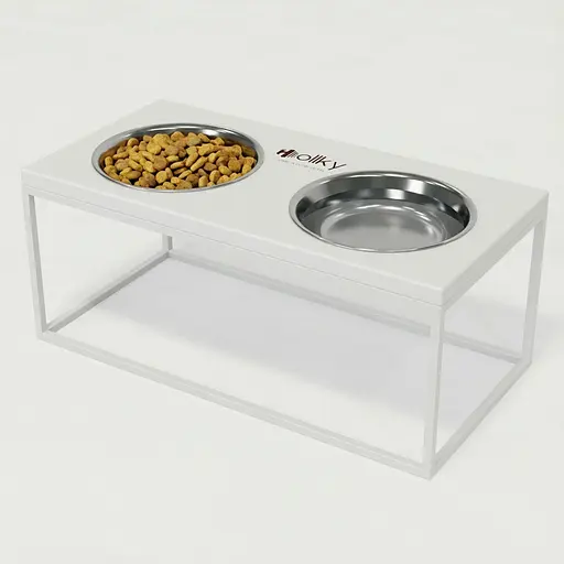 Hollky Base XL20 — миски на підставці для великих собак (2 × 1,8 л)