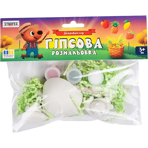 Гіпсова розмальовка Strateg Яскравий сад (31061) - фото 2