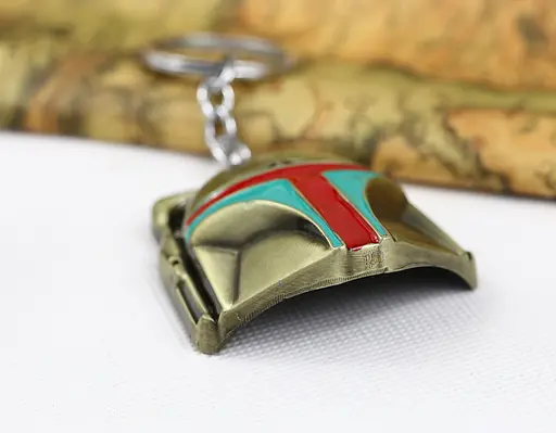 Брелок GeekLand маска-шолом Боба Фетта Зоряні войни.693 - фото 3