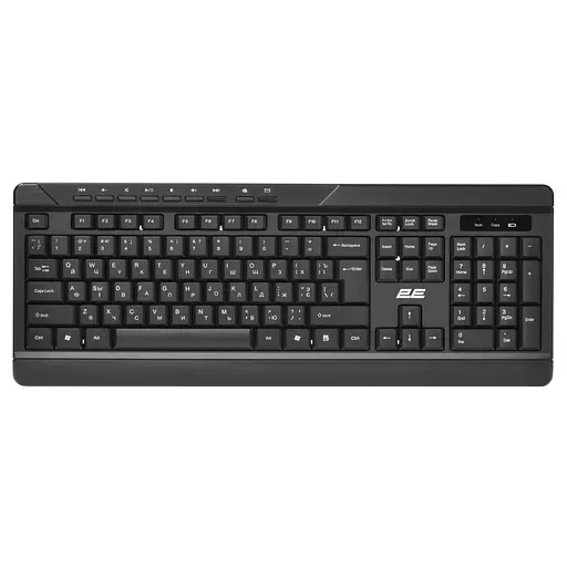 Комплект клавіатура та миша 2E MK410 WL, EN/UK/RU, чорний - фото 4