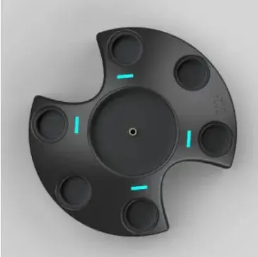 Бездротова зарядна док-станція для перкусійного масажера Booster Pro3 A2 Lightsaber M2