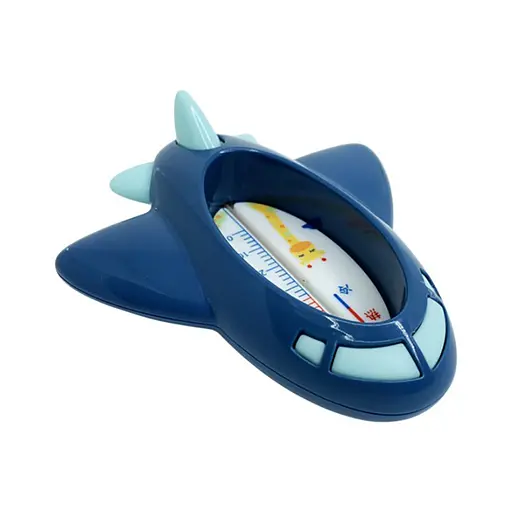 Игрушка-термометр для ванны "Самолет" MGZ-1106(Blue) - фото 2