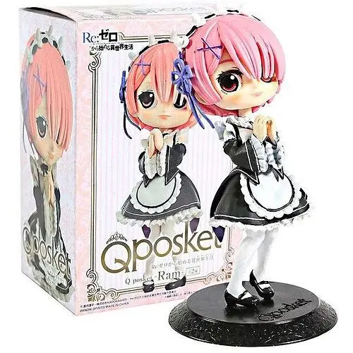 Фігурка Banpresto Q Posket Ram Re Zero Рам Життя в альтернативному світі з нуля 14 см anime RZ 22.93 - фото 1