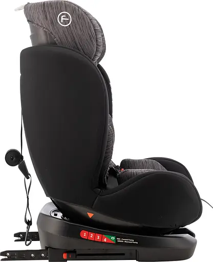 Автокресло FreeON Sierra, i-Size 40-150 см, black-grey [CD] - фото 5