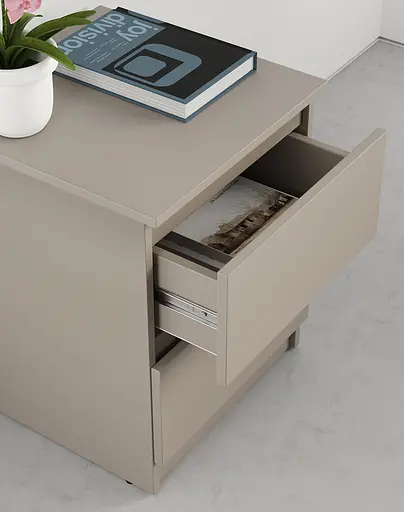 Приліжкова тумба MebelStar Нео 40x43x53 см Кашемір (MBS-1184) - фото 3