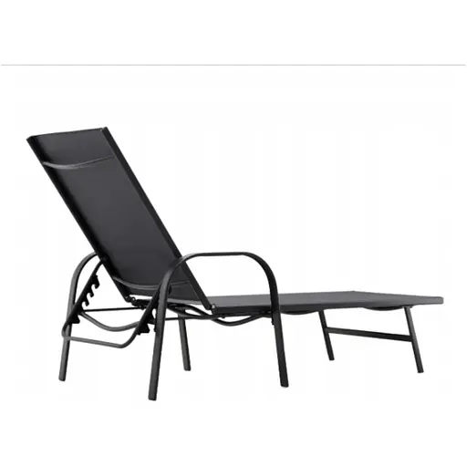 Садовий лежак Chomik Garden Line Comfort з регульованою спинкою - фото 4