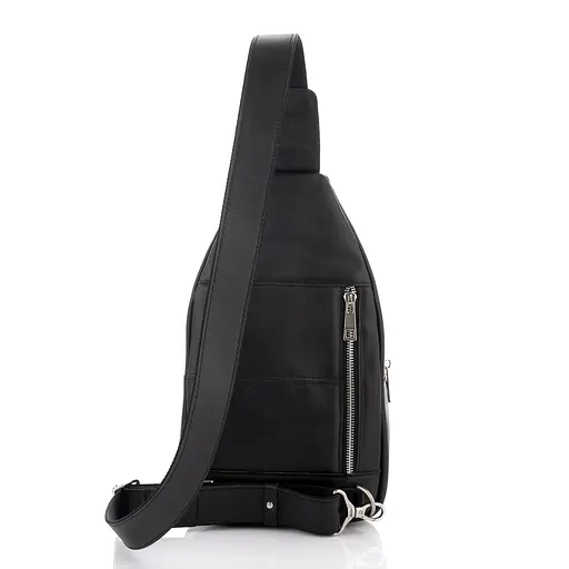 Чоловіча шкіряна сумка через плече Newery sum0026706 - фото 4