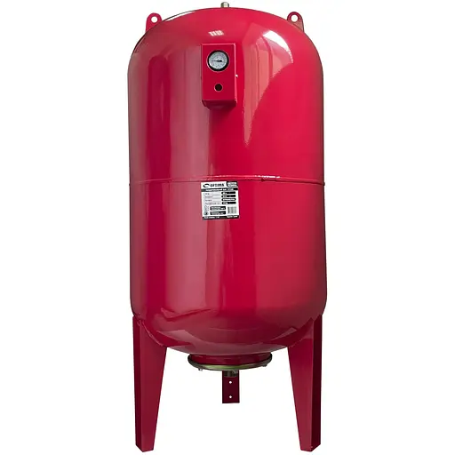 Розширювальний бак Optima cal-pro 300 л з манометром (22890) - фото 1