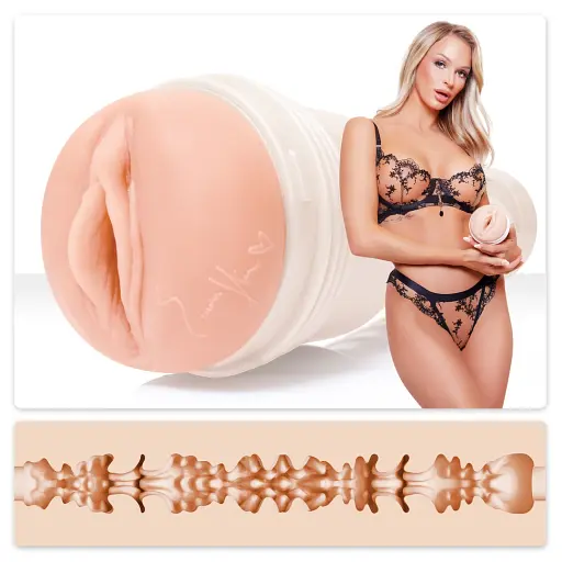 Реалистичный мастурбатор Fleshlight Emma Hix Syrup телесный - фото 2