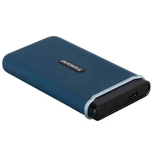 Зовнішній накопичувач SSD Transcend ESD370C 1 TB USB 3.1 синій - фото 1