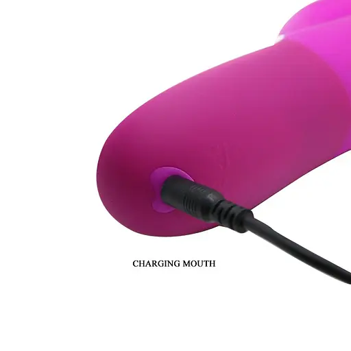 Вибратор-кролик Pretty Love Adrian 26.7 см фиолетовый - фото 4