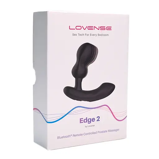 Стимулятор простати Lovense Edge 2, 12.4 см (чорний) - фото 7