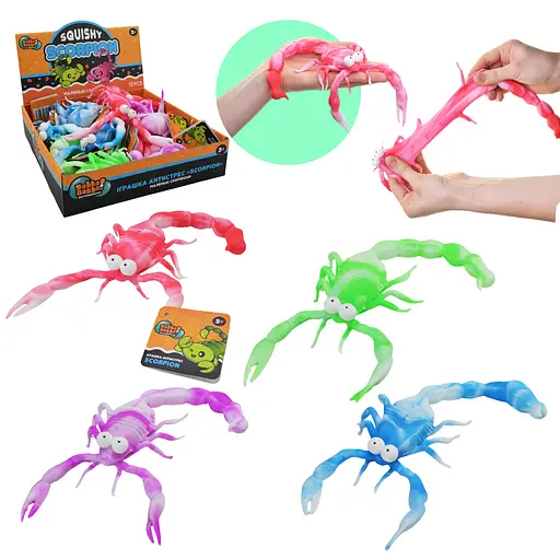 Антистрес скорпіон YabbaDabba, 25 см, YD2525 (В асортименті) - фото 2