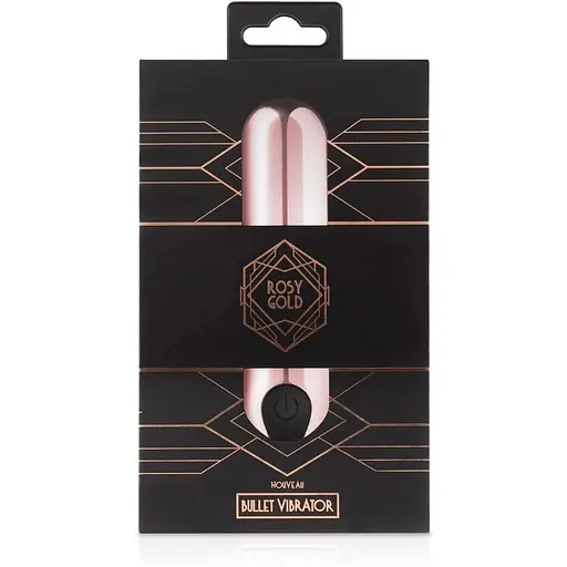 Вибропуля Rosy Gold Nouveau Bullet Vibrator перезаряжаемая розовое золото - фото 6