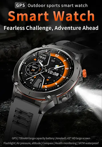 Годинник Smart Agent X с GPS і компасом - фото 20