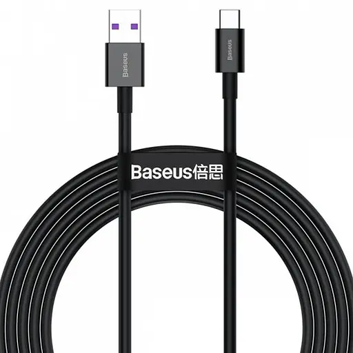 Дата кабель Baseus Superior Series Fast Charging USB to Type-C PD 66W (1m) (CATYS) Чорний