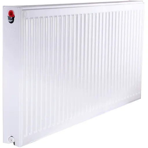 Радіатор сталевий панельний Kalite 22 низ/справа 600x1100 (без INNER) 000024212, Білий - фото 1