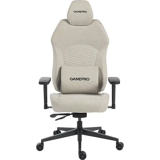 Геймерское кресло GamePro GC760LG Fabric Light Gray [148903]