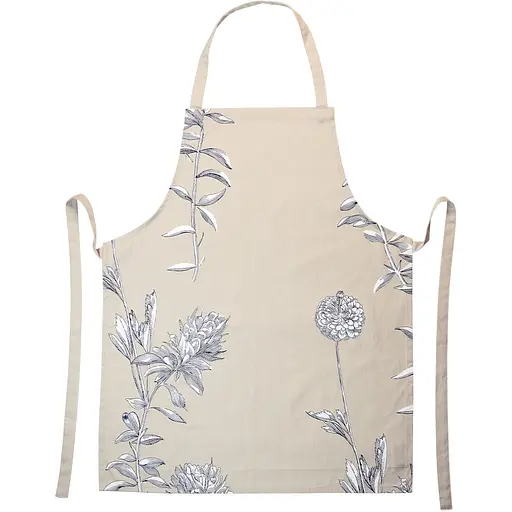 Фартук хлопковый МВМ My Home (MVM) Тоскана бежевый с принтом 60 x 80 см (KT-14 BEIGE/PRINT)