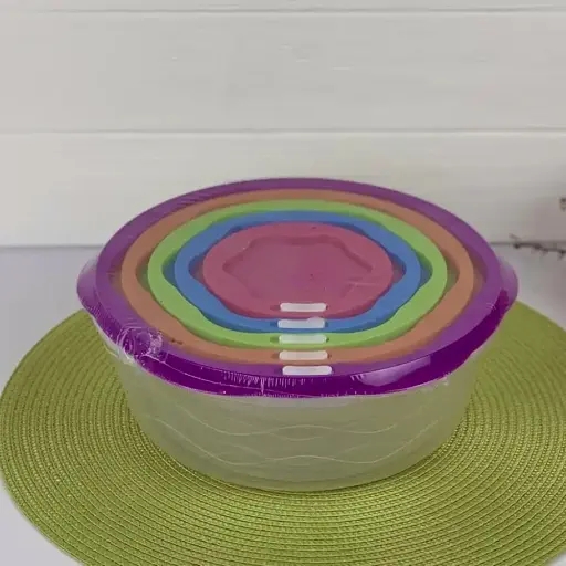 Набор контейнеров Frico FRU-828 с крышкой 5 шт. пластиковые  