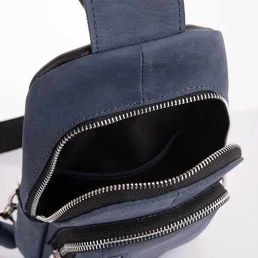 Шкіряна чоловіча сумка Newery 17х31х8 см sum0023782 - фото 6