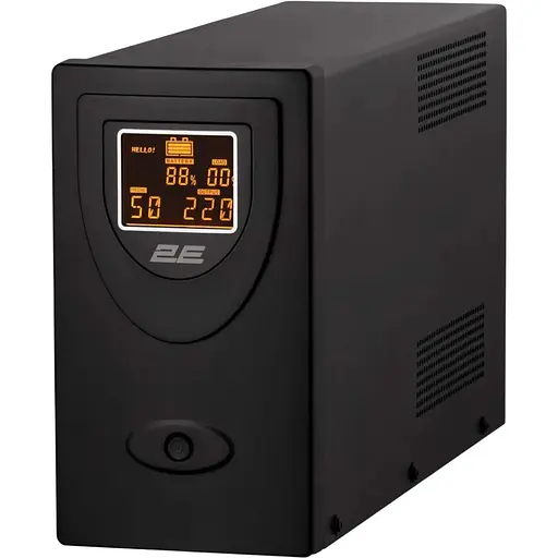 Линейно-интерактивный ИБП 2E DD2000, 2000VA/1200W, LCD, USB, 2XSCHUKO (2E-DD2000)