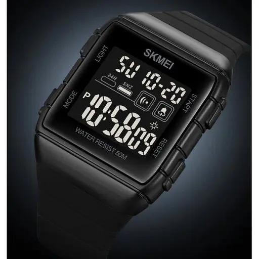 Чоловічий наручний годинник Skmei Hakaton Pro (Чорний) - фото 4