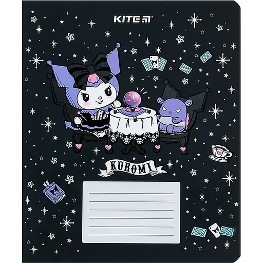 Зошит учнівський "Kuromi" Kite HK24-236 18 аркушів (4063276212603)(SC) - фото 1