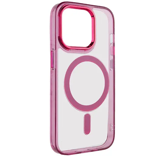 Чохол Epik TPU Iris with MagSafe для Apple iPhone 13 Pro 6.1 Бордовий - фото 2