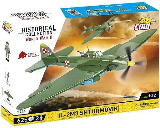Конструктор дитячий літак IL-2M3 Shturmovik COBI 5744