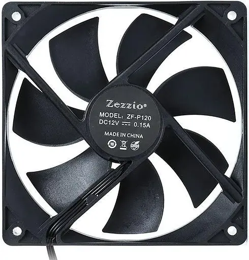 Вентилятор Zezzio ZF-P120 2 Pin 120 мм (ZF-P120 2pin) - фото 5